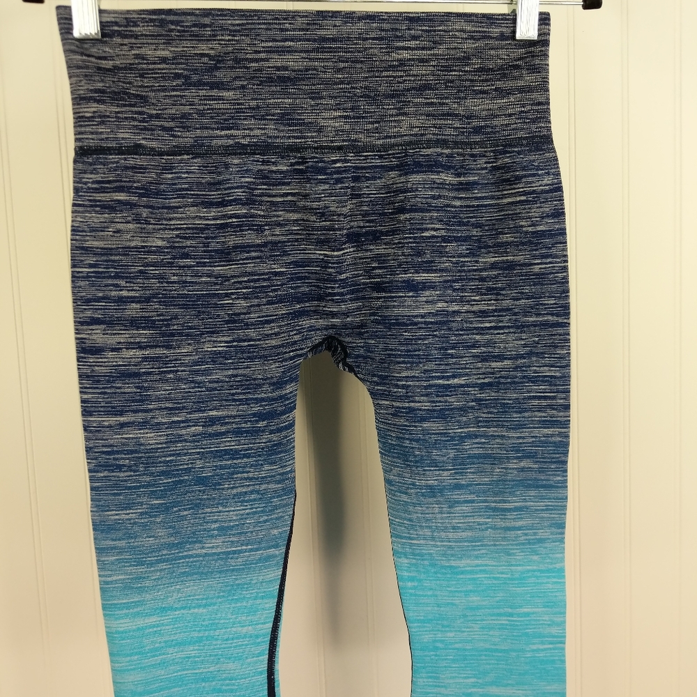 Electric Yoga Seamless Ombre Crop Leggings Xs/S View 5